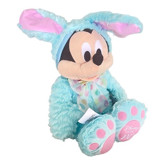 Disney Store 2022 Mickey Mouse Easter Bunny Plush - Picture 12 of 14